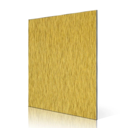 Brush aluminium composite panel 03