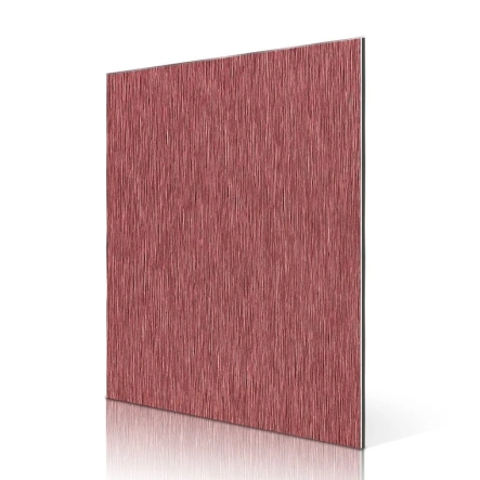 Brush aluminium composite panel 01