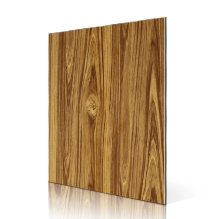 Wooden grain aluminium composite panel 04