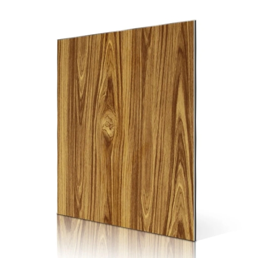 Wooden grain aluminium composite panel 04