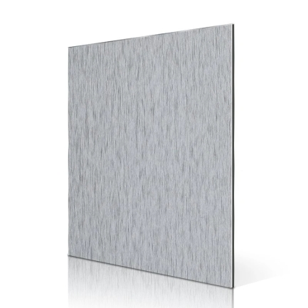 Brush aluminium composite panel 02